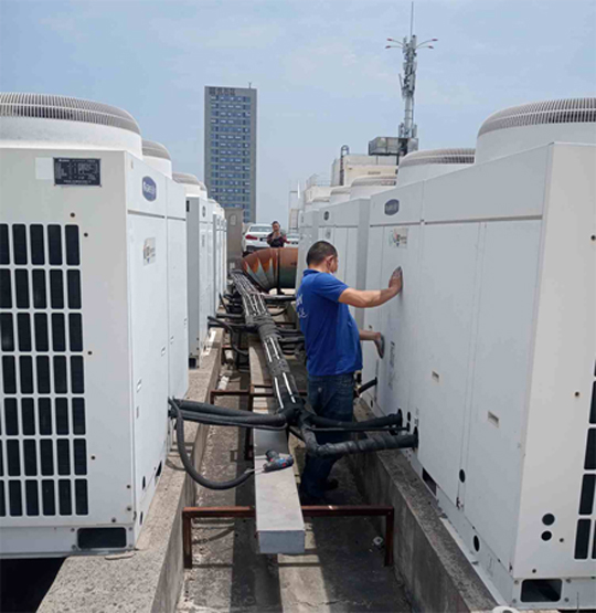 莒县中央空调制热和不制冷系统维修方法